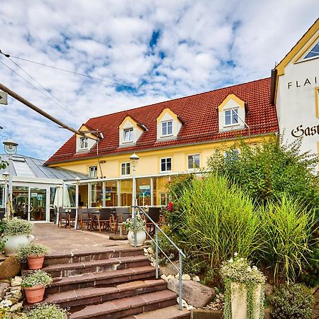 Flair Hotel Zum Schwarzen Reiter Horgau Exterior foto